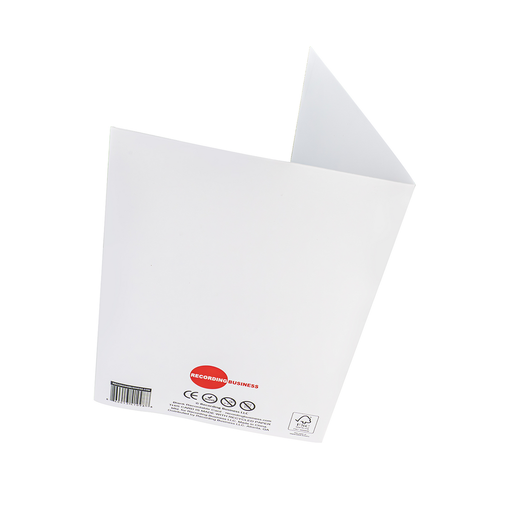 (12-Pack) Blank Recordable DIY Greeting Cards