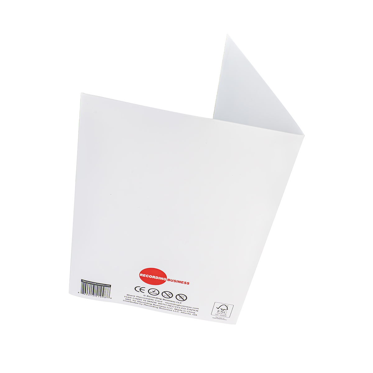 (12-Pack) Blank Recordable DIY Greeting Cards