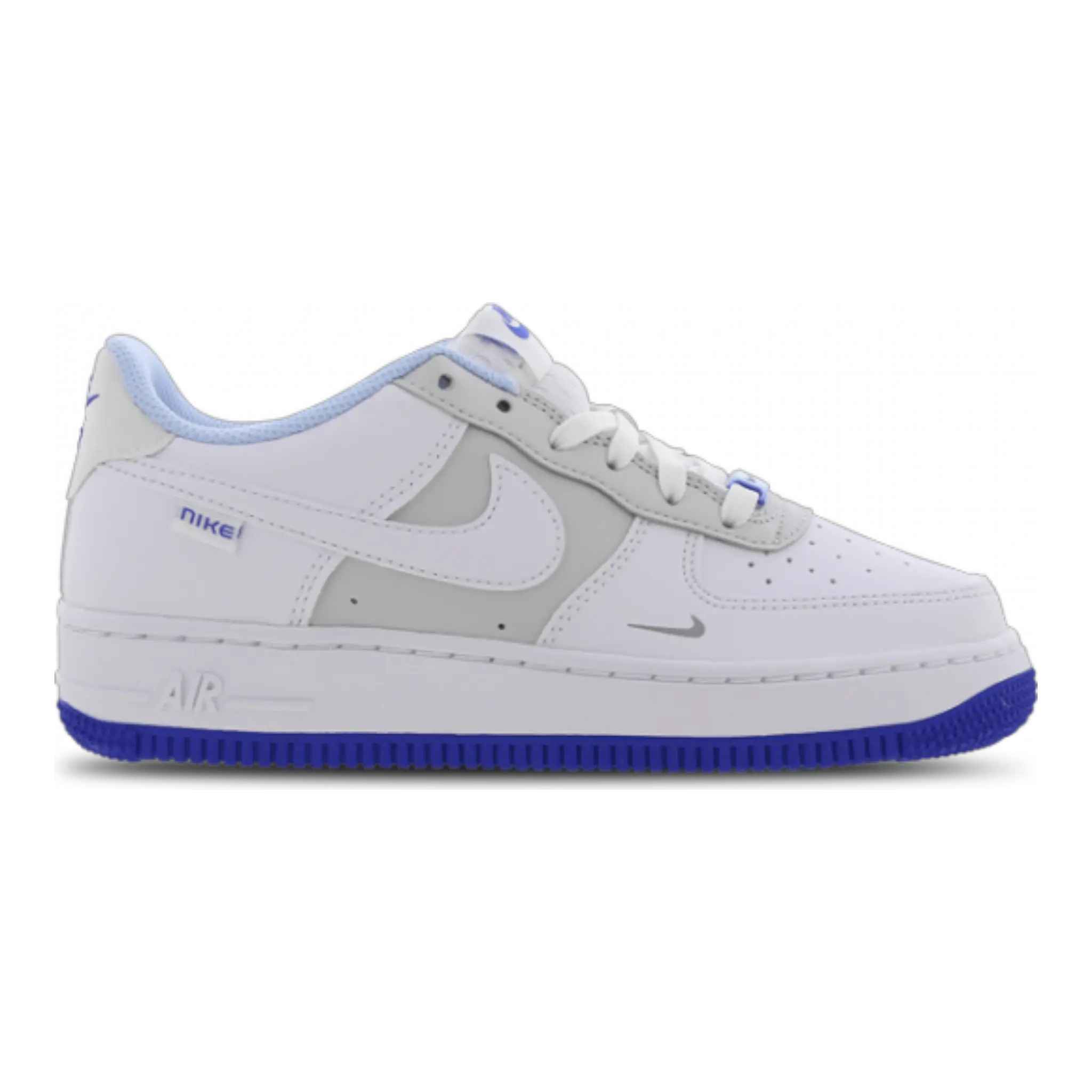 Nike Air Force 1 LV8 Kids Sneakers White/Photon Dust/Hyper Royal