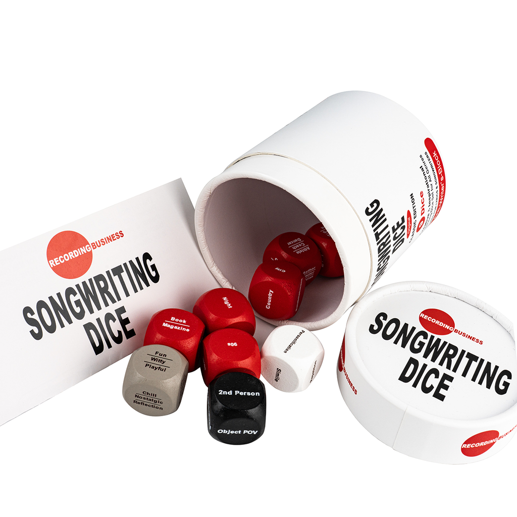 Songwriting Dice: 9 Songwriting Dice Set for all Genres
