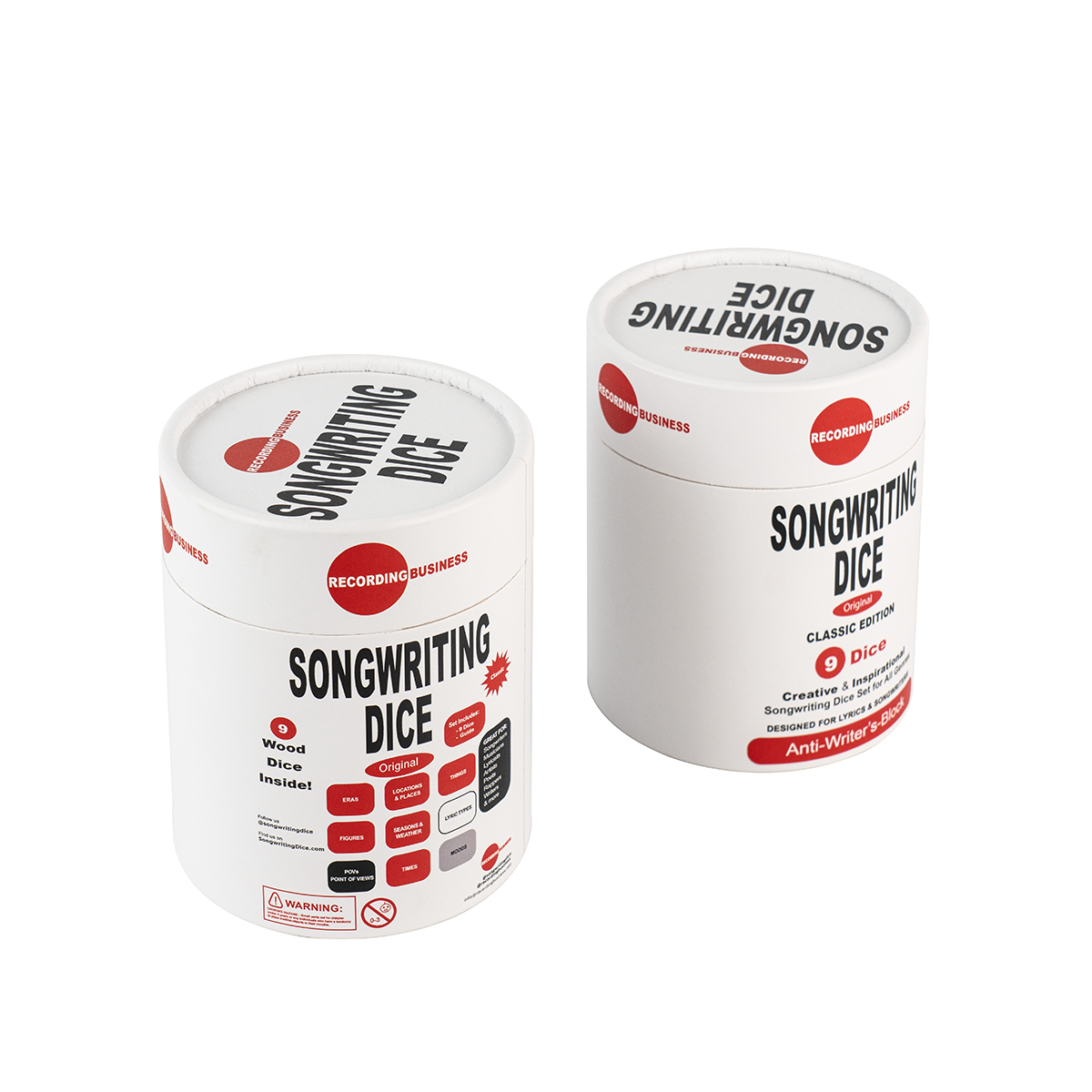 Songwriting Dice: 9 Songwriting Dice Set for all Genres