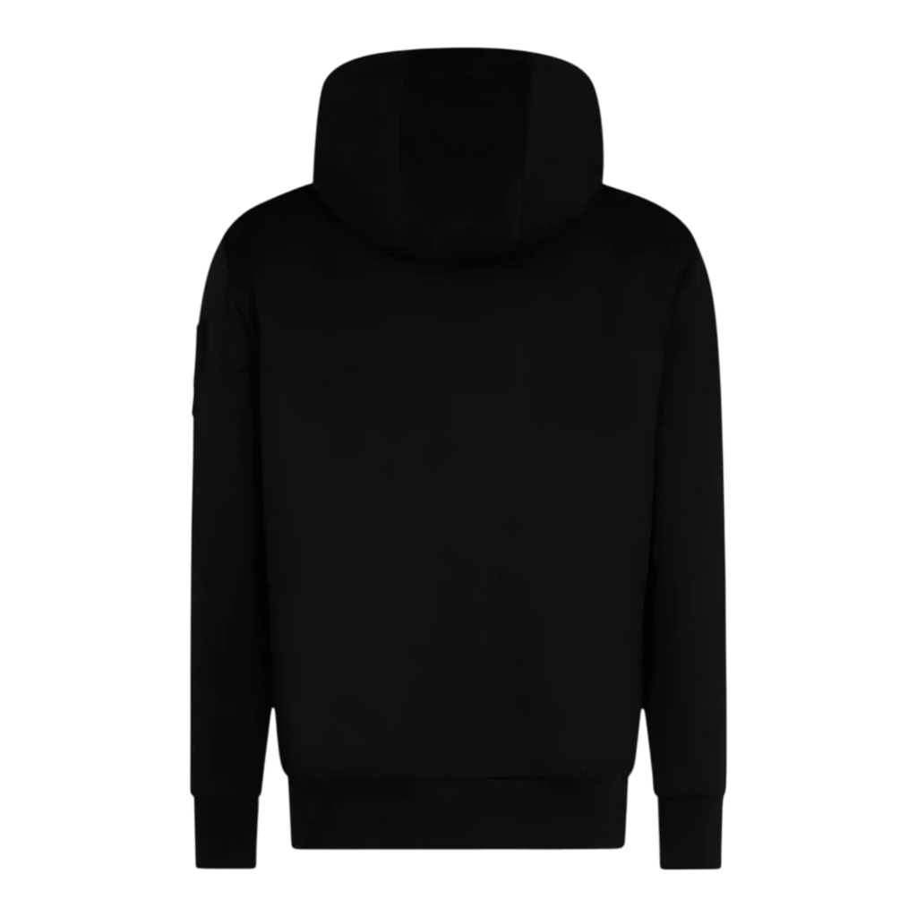 MOOSE KNUCKLES CLASSIC BUNNY MEN Zip-Up Hoodie Black/White Fur