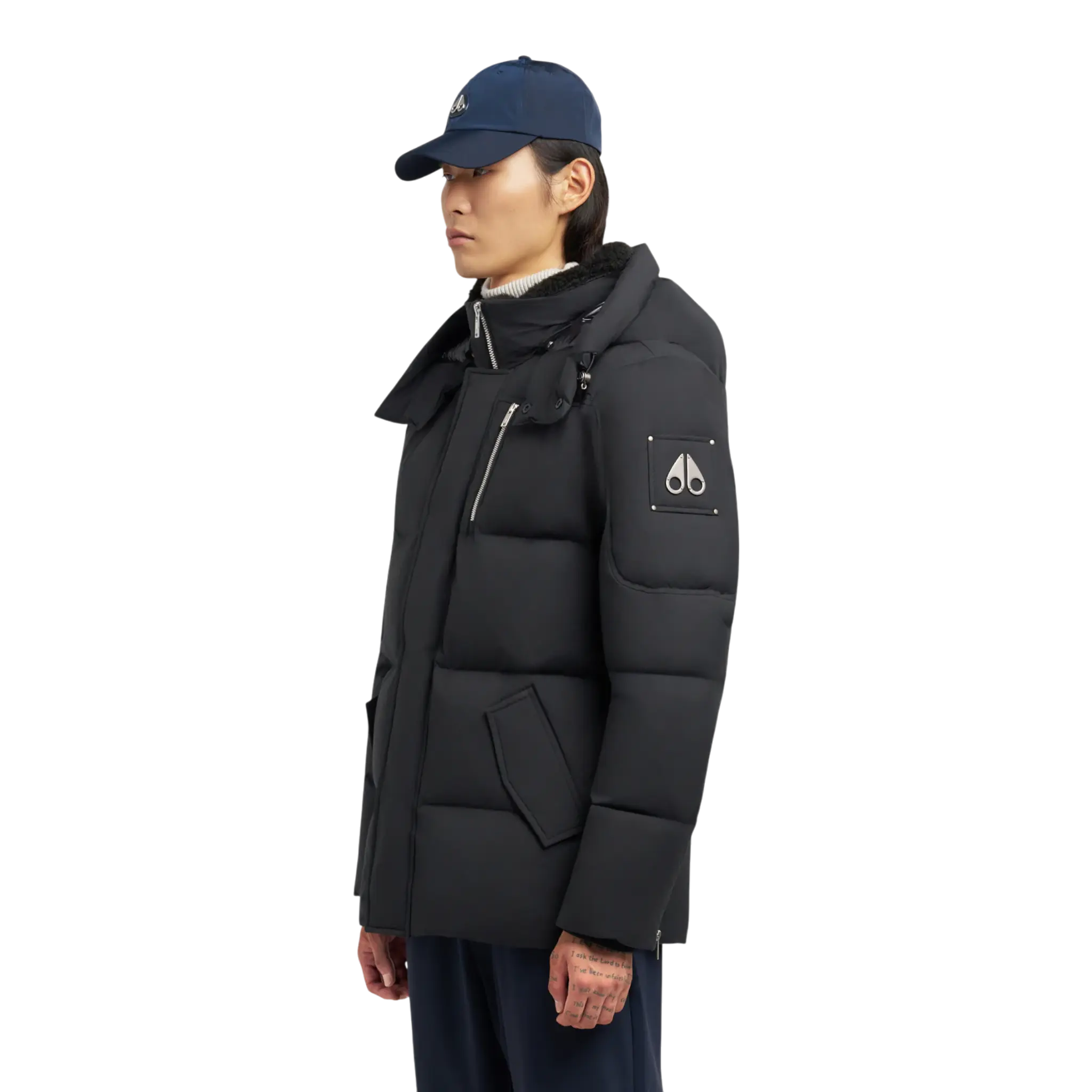 MOOSE KNUCKLES EVEREST 3Q PUFFER Men Jacket BLACK