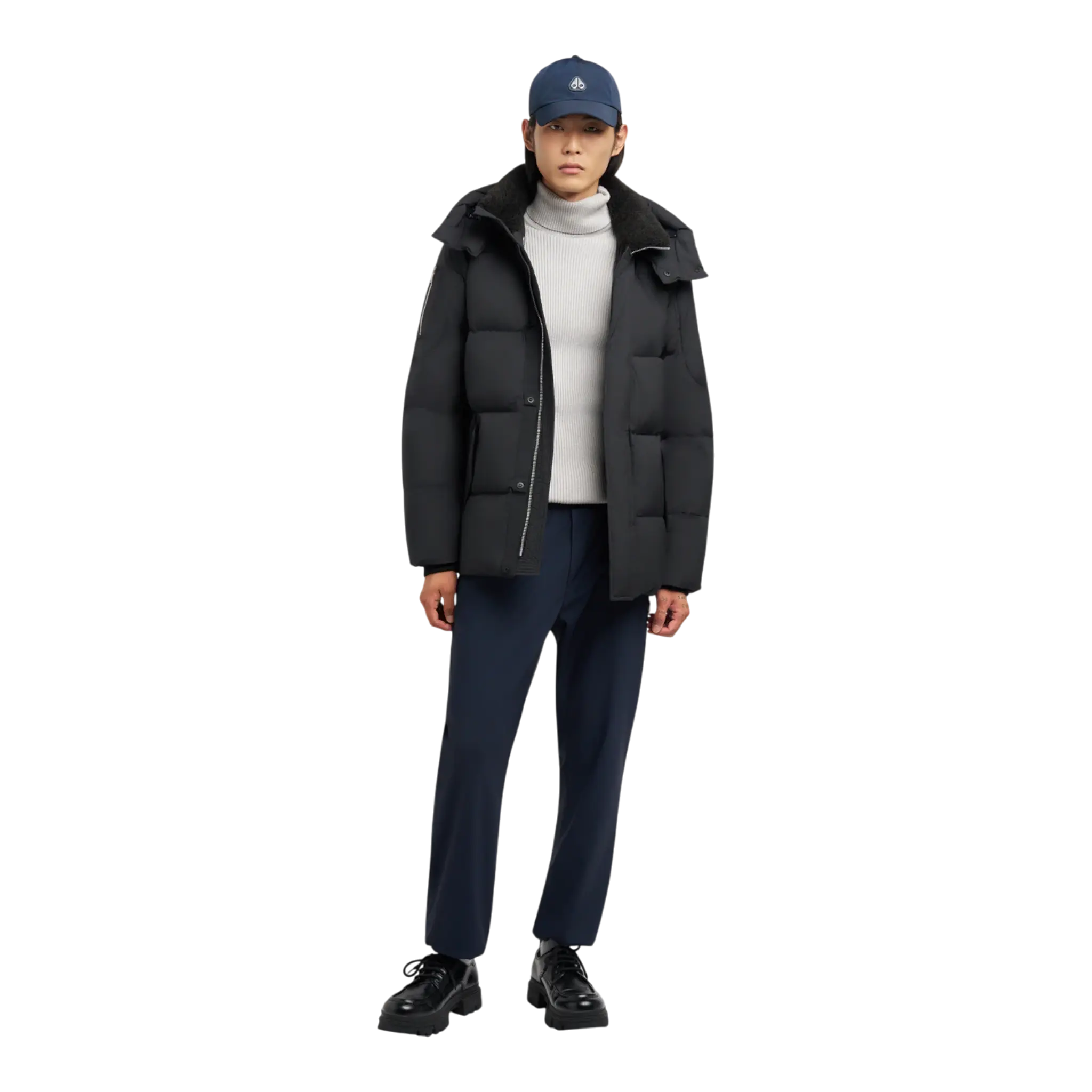 MOOSE KNUCKLES EVEREST 3Q PUFFER Men Jacket BLACK